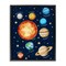 Stupell Industries Educational Solar System Space Floating Frame, design by Christine Simpson Art